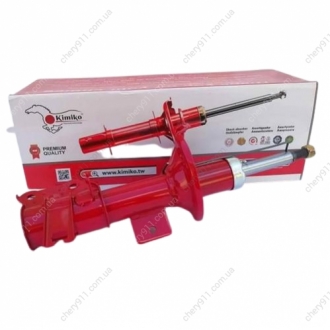 1400516180 KIMIKO - Амортизатор передний (газ) L Geely CK/CK2  (красный) (Фото 1)