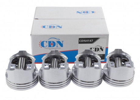 CDN4147 CDN - Поршень 4шт комплект + пальці STD () MT 2.4L T11 HOVER MD323825 SMD303070 (Фото 1)