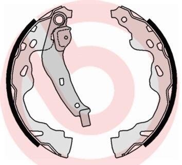 Колодки гальмівні задні GEELY LC BREMBO 1014002679