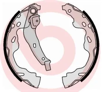 Колодки тормозные задние GEELY LC BREMBO 1014002679