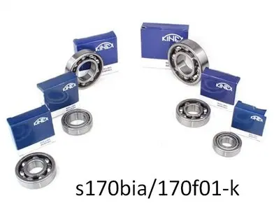 Комплект підшипників КПП GEELY EC7 (набір) KINEX S170BIA_170F01-K