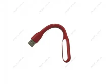 Гнучка USB лампа-фонарик LED (червоний) Тайвань 154833