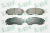 Колодки тормозные передние Great Wall Haval H6 LPR 3501115XKZ16A (фото 1)