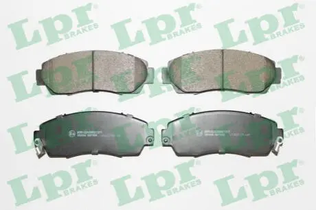 Колодки тормозные передние Great Wall Haval H6 LPR 3501115XKZ16A