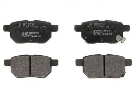 Колодки тормозные задние Great Wall Voleex C10/30/Haval M2/M4 (дисковые) BOSCH 3502340-G08