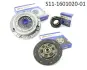 Фото 1 - комплект сцепления Chery QQ Valeo S11-1601020-01 Комплект сцепления Chery QQ Valeo S11-1601020-01 (фото 1)