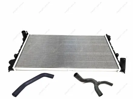Радіатор охолодження (сотовий) з патрубками Chery Amulet/Karry KLM KLM AutoParts A15-1301110CA-A15-1303110-A15-1303210 (фото 1)