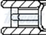 Кольца поршневые STD (к-кт на 1 поршень) Geely EC7 FRECCIA 1136000065 (фото 3)