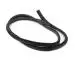 Ущільнювач отвору двері задньої лівої чорний Geely EC7 Aftermarket 106800325700669 (фото 1)