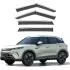 Вітровики, козирки на двері(компл. 4 шт.) чорні з хромовим молдингом, BYD Yuan UP 2024- GoodWay WVDBYDYUP (фото 1)