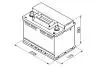 Акумулятор 70Ah-12v (S3008) (278x175x190),R,EN640 BOSCH 0092S30080 (фото 5)