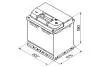 Акумулятор 52Ah-12v (S4002) (207x175x190),R,EN470 BOSCH 0092S40020 (фото 5)