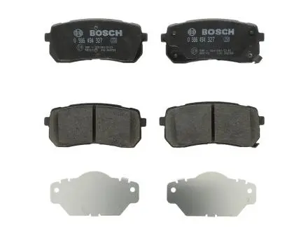 Колодки тормозные задние Great Wall Haval H8 BOSCH 3301131XKW09A