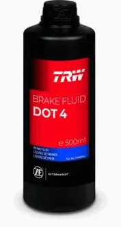 Жидкость тормозная DOT 4 0.5л TRW PFB450SE
