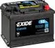 Акумулятор 55Ah-12v CLASSIC (242х175х190), R, EN460 EXIDE EC550 (фото 1)