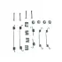 Ремкомплект задних колодок Geely LC/ LC Cross Aftermarket 1014002001 (фото 1)