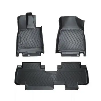 Фото килими салону, 3D, резино-пластик(компл. 3 елементи)(без килима для третього ряду, без килима багажника) для BYD Tang 7 місць GoodWay MatBYDTNGSET5 Килими салону, 3D, резино-пластик(компл. 3 елементи)(без килима для третього ряду, без килима багажника) для BYD Tang 7 місць GoodWay MatBYDTNGSET5