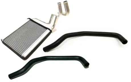 Радиатор рубки с патрубками Geely MK/MK2/GC6 KLM KLM AutoParts 1018002735-1017008027-1017008028