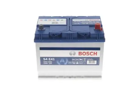 Акумулятор 72Ah-12v EFB (S4E41) (261x175x219),R,EN760 Азия R+правый BOSCH 0092S4E410