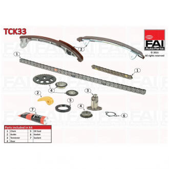 Комплект цепи ГРМ BYD S6 FAI Fischer Automotive One (FA1) 10404089-00-01