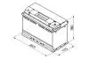 Акумулятор 100Ah-12v (S5013) (353x175x190),R,EN830 BOSCH 0092S50130 (фото 6)