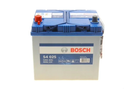 Акумулятор 61 6СТ-60 АЗИЯ (S4025) BOSCH 0092S40250