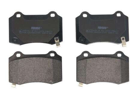 Колодки тормозные задние (система BREMBO) Tesla Model X FERODO 1068331-00-C