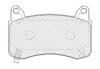 Колодки тормозные передние Tesla Model 3 FERODO 8008242-00-D (фото 2)