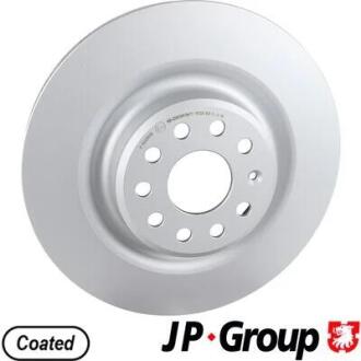 Диск тормозной задний (система BREMBO) Tesla Model X JP GROUP 1027632-00-B