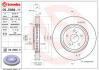 Диск тормозной передний TOYOTA BZ4X BREMBO 435120R070 (фото 1)