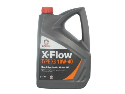 Мастило моторне X-FLOW (4L) 10W40 COMMA X-FLOW XS 10W40 SEMI. 4L