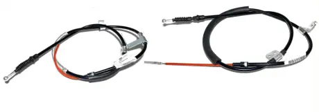 Трос ручного гальма (комплект 2шт) Chery Tiggo 2 KLM AutoParts J69-3508090-J69-3508100