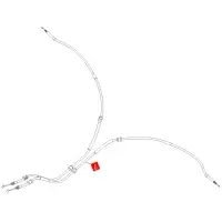 Трос ручного тормоза L MG 550 Aftermarket 10092351