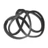 Уплотнитель стекла лобового Geely GC7/ FC/ SL Aftermarket 1068000062 (фото 1)