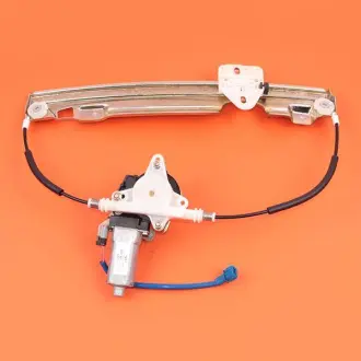 Стеклоподъемник двери задней L (c мотором) Amulet (широкая планка) CHERY A11-6204110AB