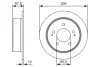 Тормозной диск BOSCH 0986479U21 (фото 4)