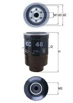Фильтр топливный Mazda MAHLE MAHLE / KNECHT KC 46