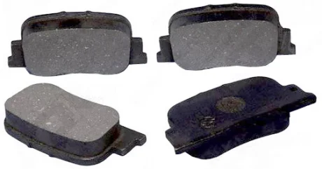 Колодки тормозные задние Geely GC7 Womi Aftermarket 1061001404